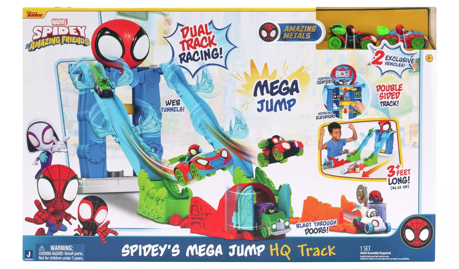Marvel Spidey and His Amazing Friends Mega Jump HQ Track