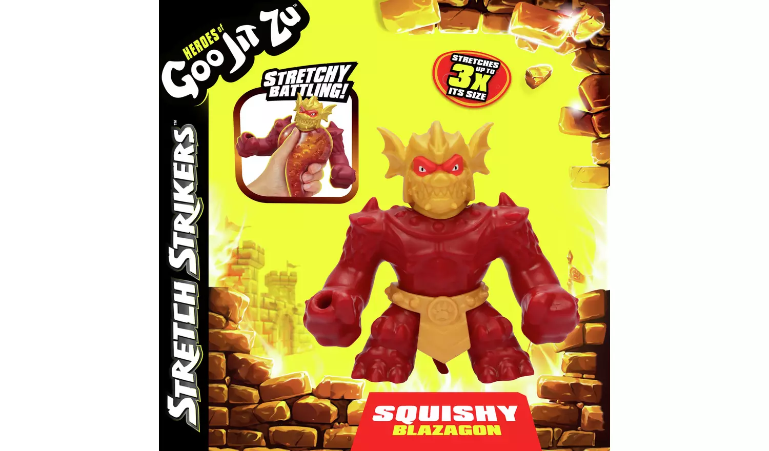 Heroes of Goo Jit Zu Stretch Strikers Hero Pack - Blazagon