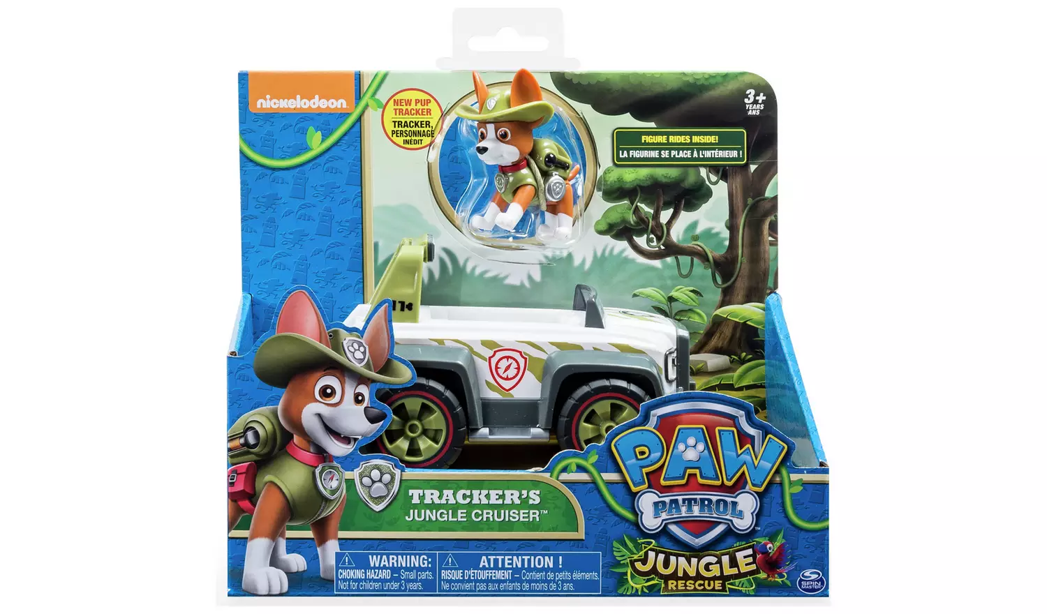 PAW Patrol Tracker's Jungle Cruiser Pup & Vehicle