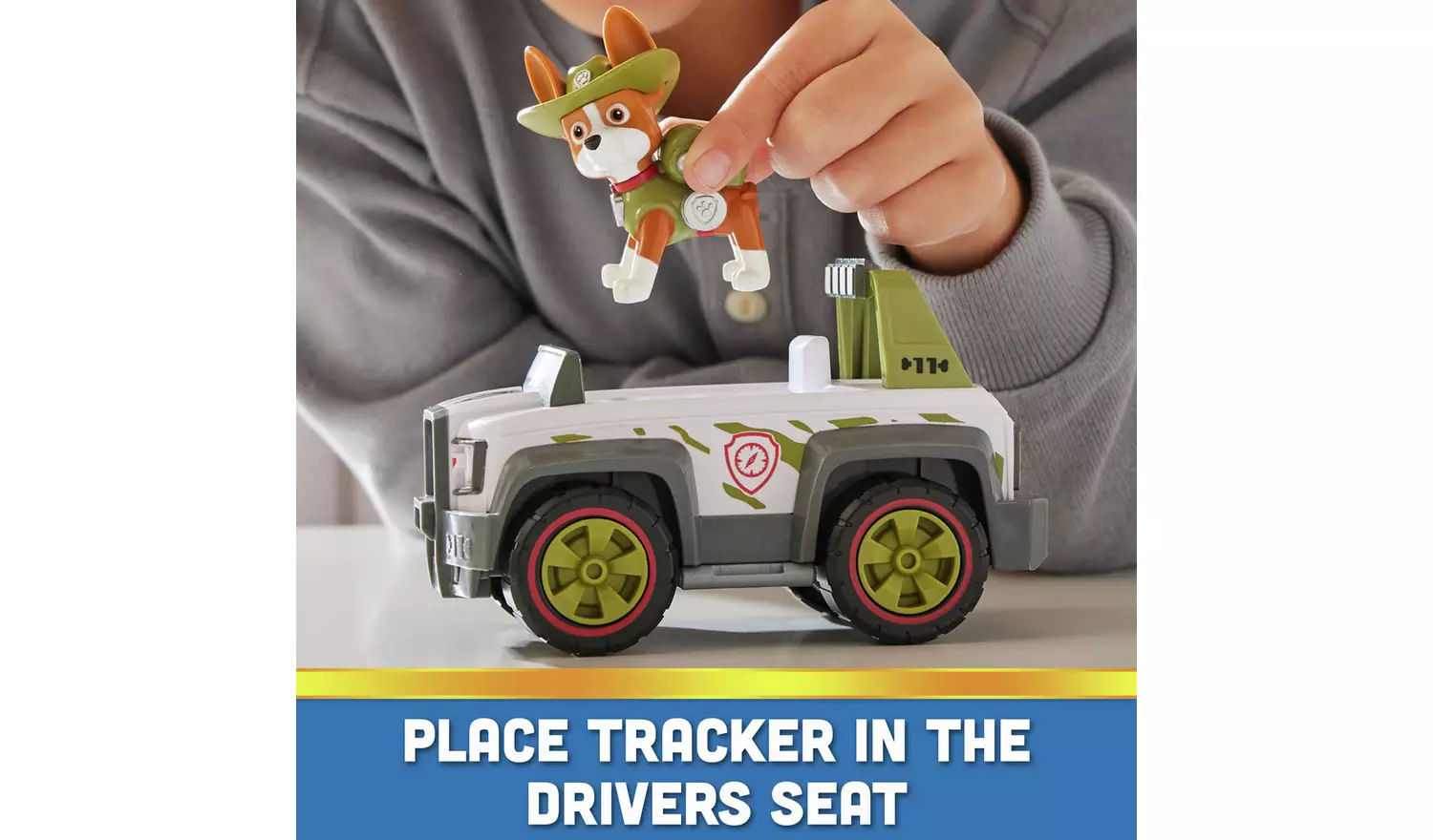 PAW Patrol Tracker's Jungle Cruiser Pup & Vehicle