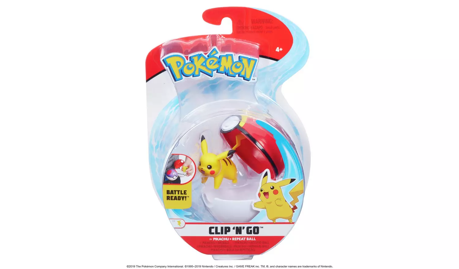 Pokémon Clip 'N' Go Battle Figure and Poké Ball