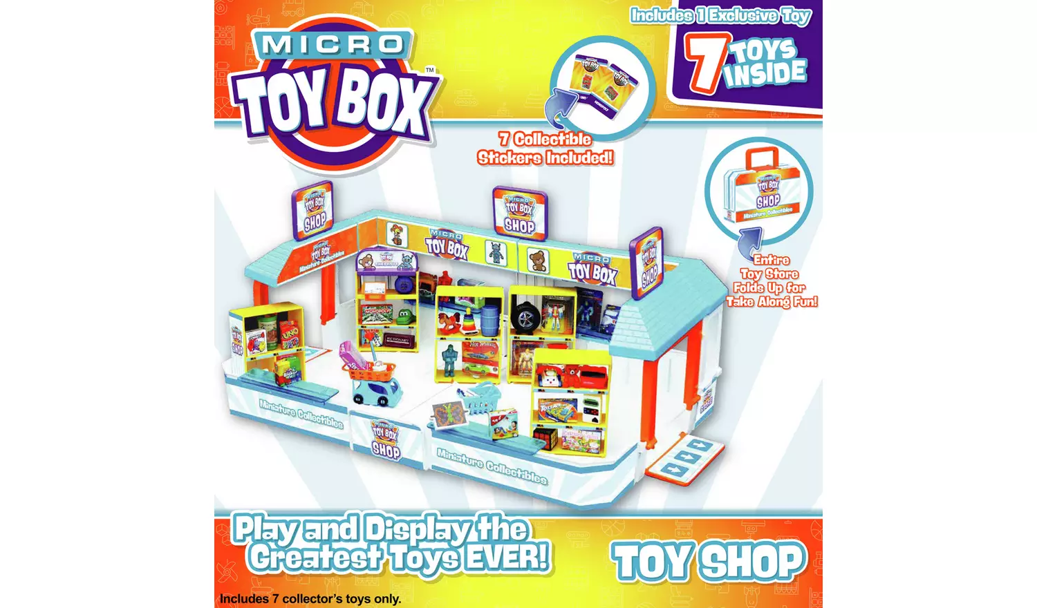Micro Toybox Toy Store Playset