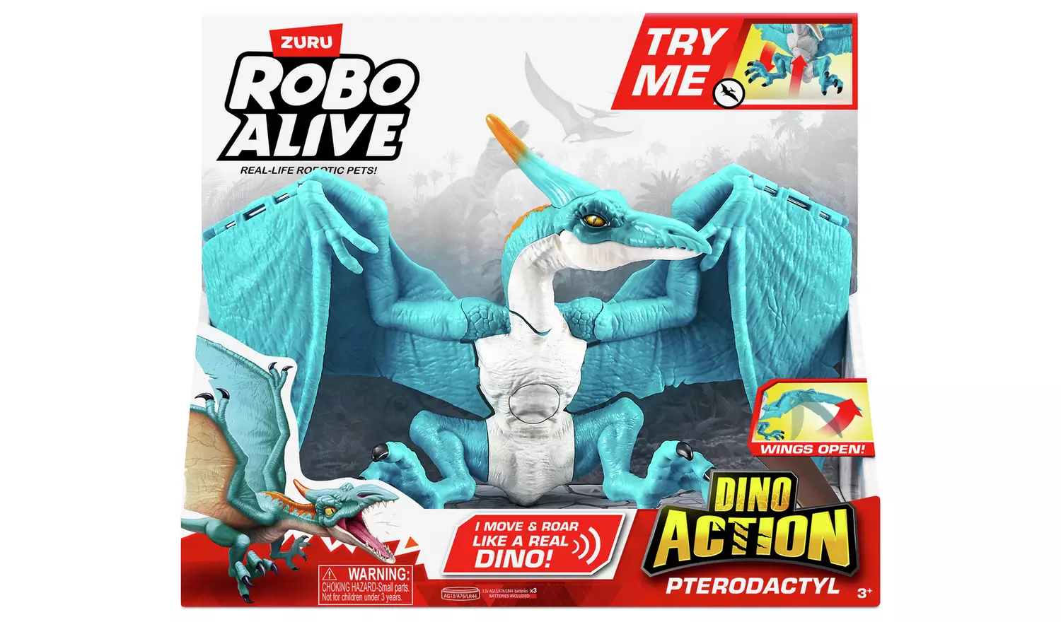 Zuru Robo Alive Dino Action Pterodactyl