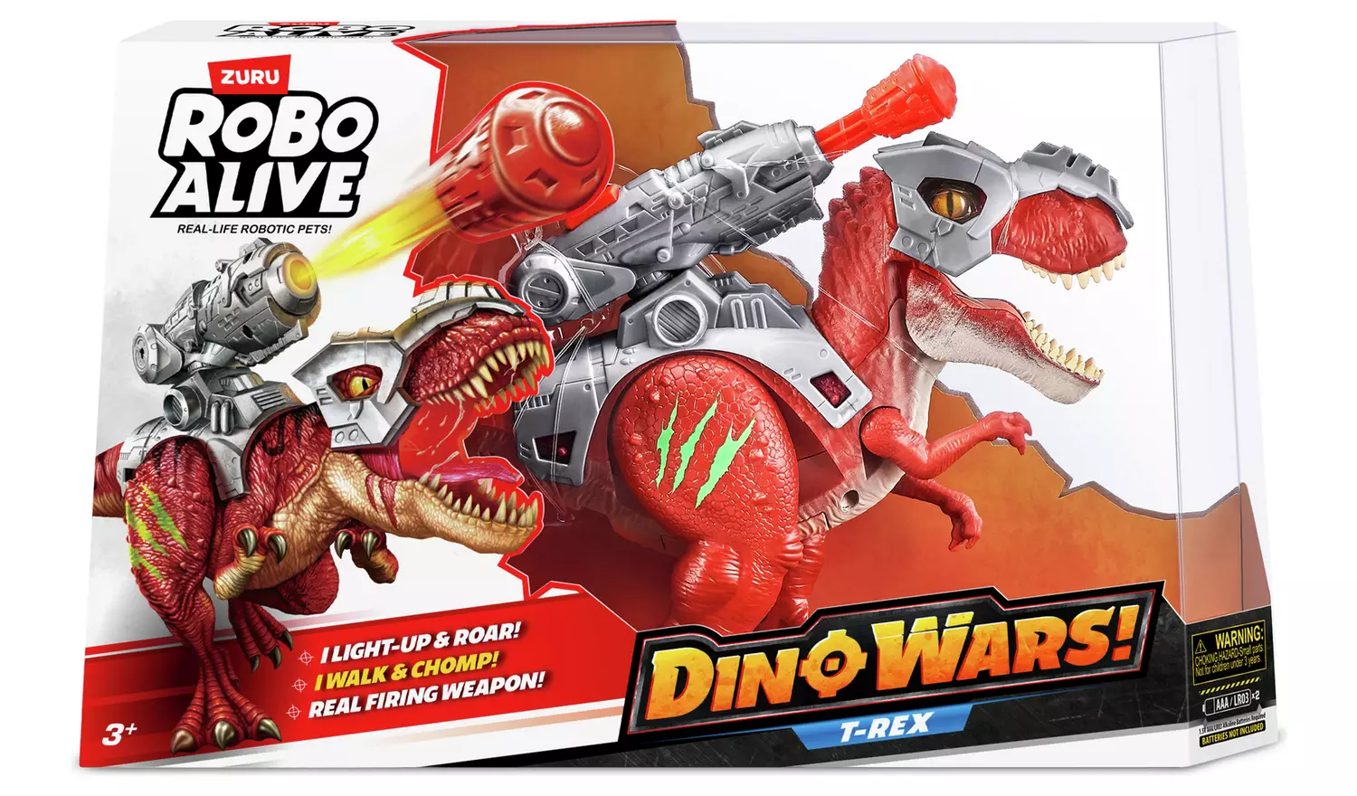 Zuru Robo Alive Dino Wars T-Rex Figure