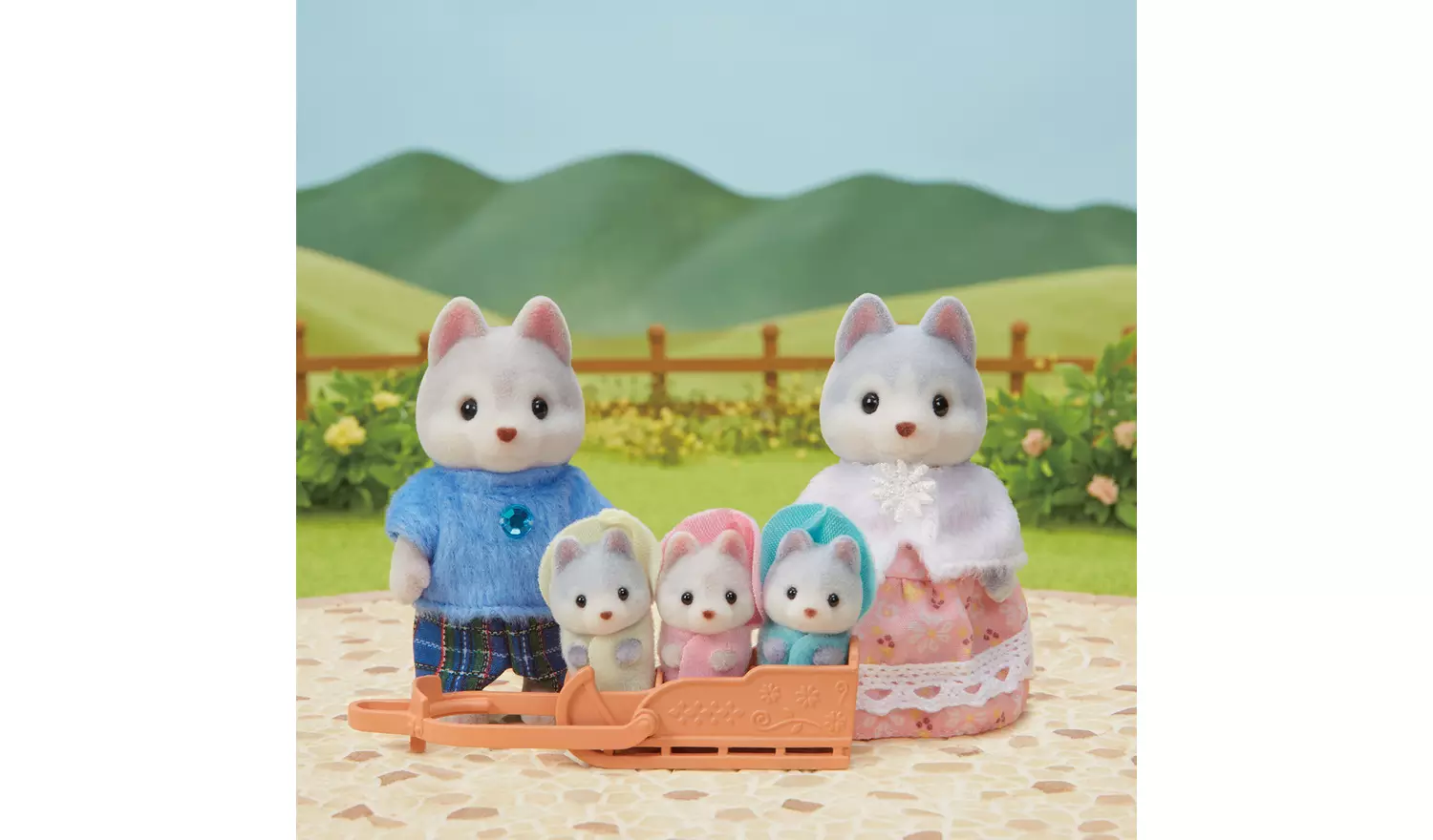Sylvanian Families The Husky Family Set