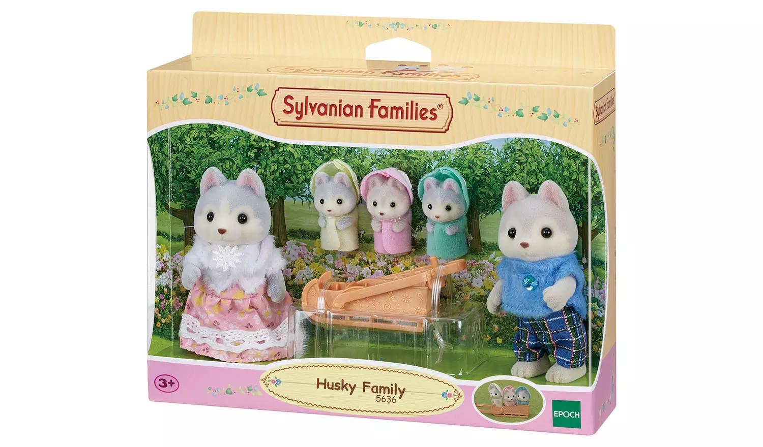 Sylvanian Families The Husky Family Set