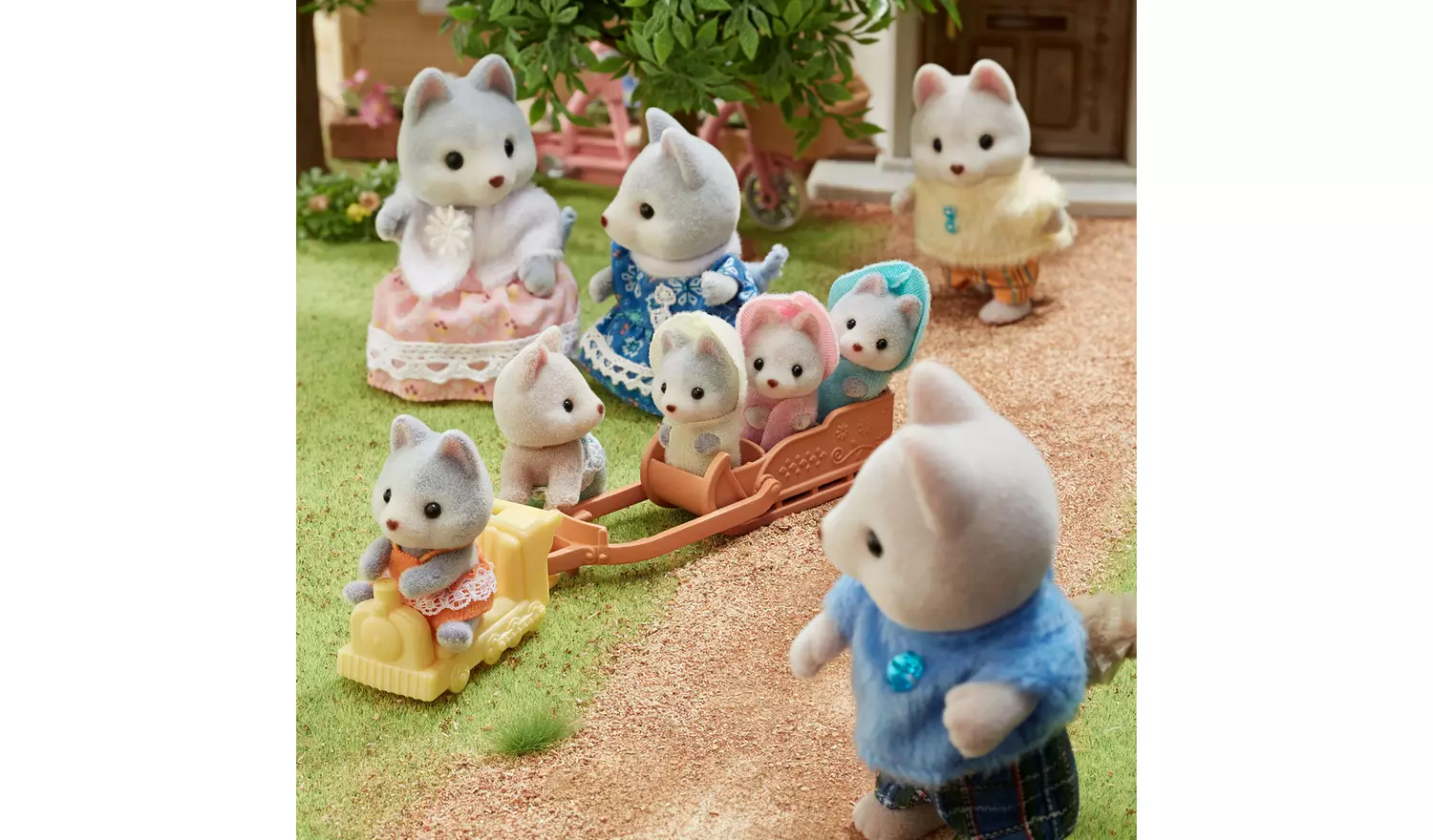 Sylvanian Families The Husky Family Set