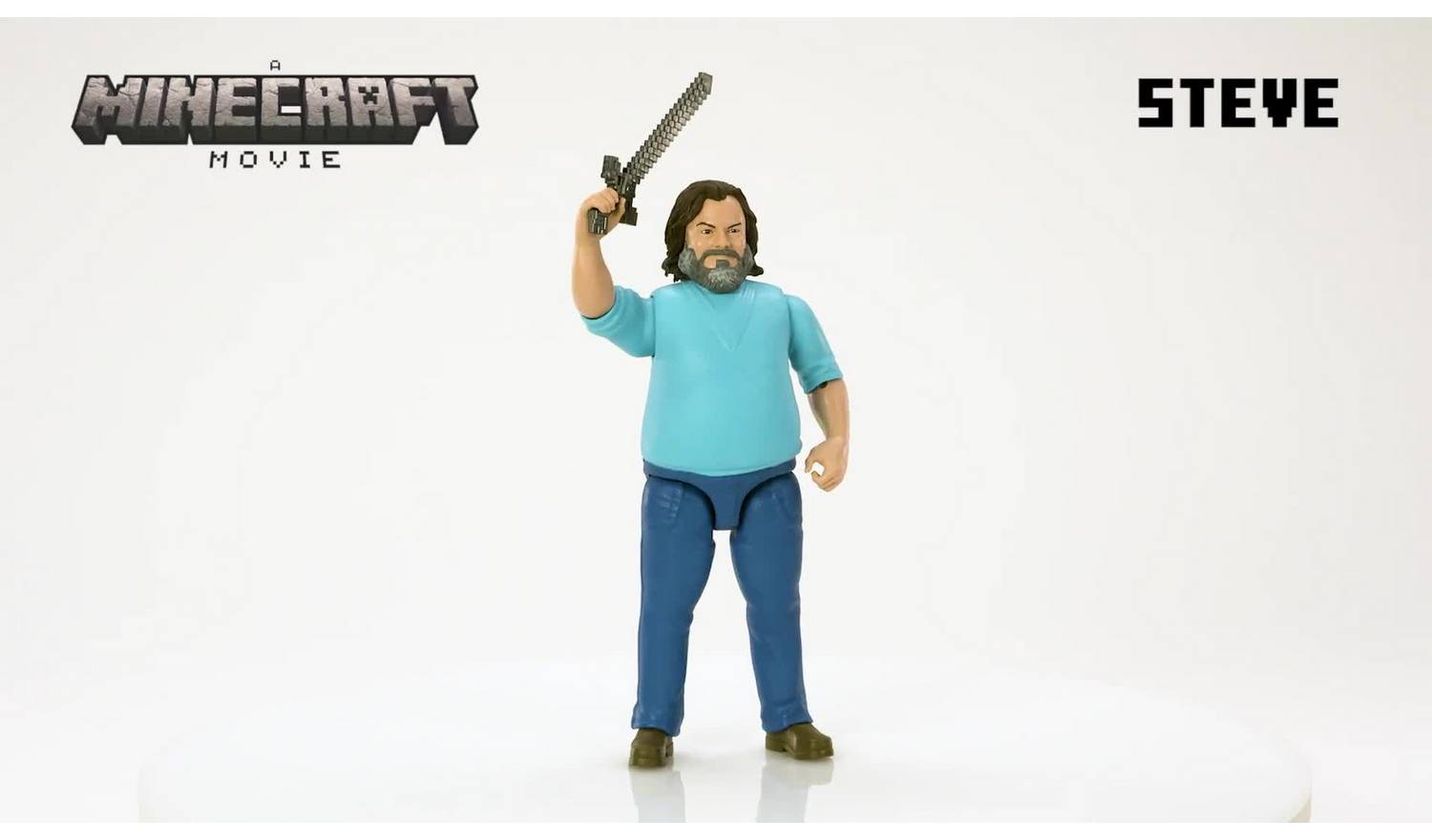 Minecraft Movie Large-Scale Action Figure Steve