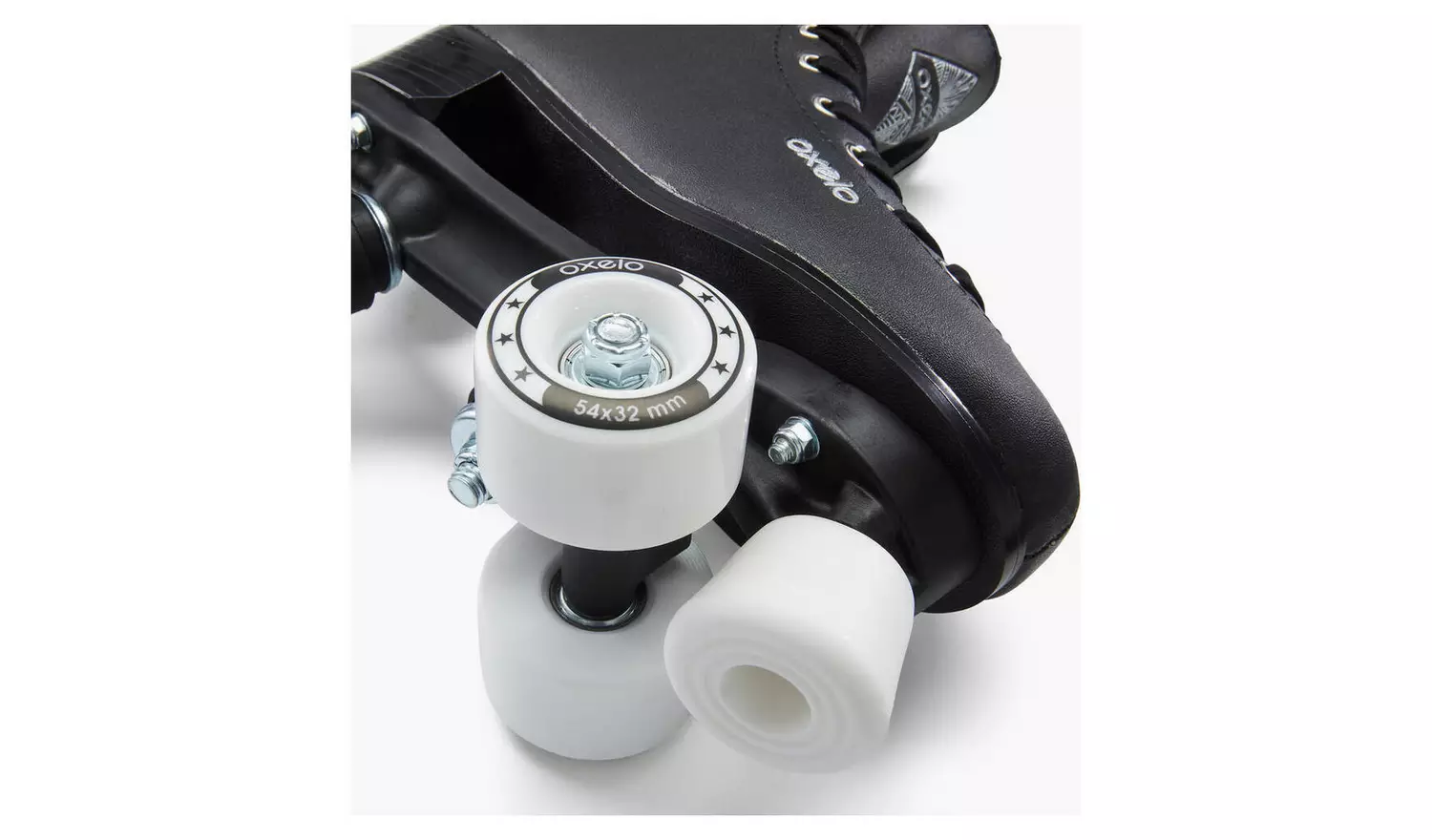 Decathlon 100 Roller Skates - Black, UK 2.5