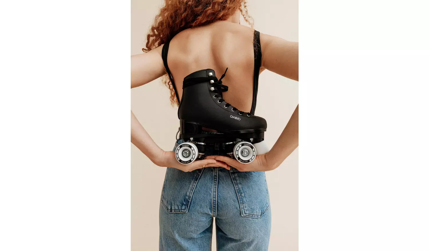 Decathlon 100 Roller Skates - Black, UK 2.5