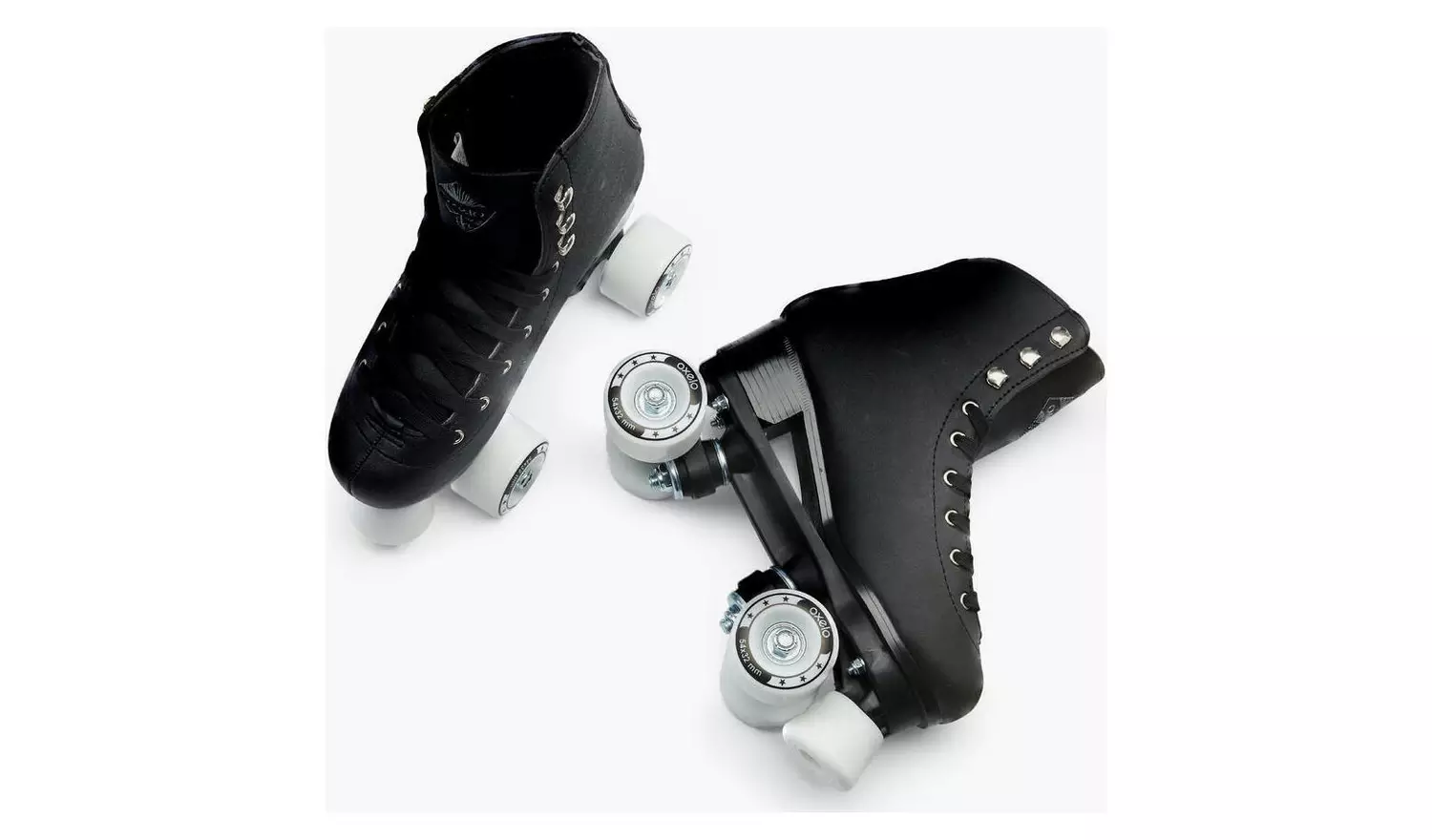 Decathlon 100 Roller Skates - Black, UK 3
