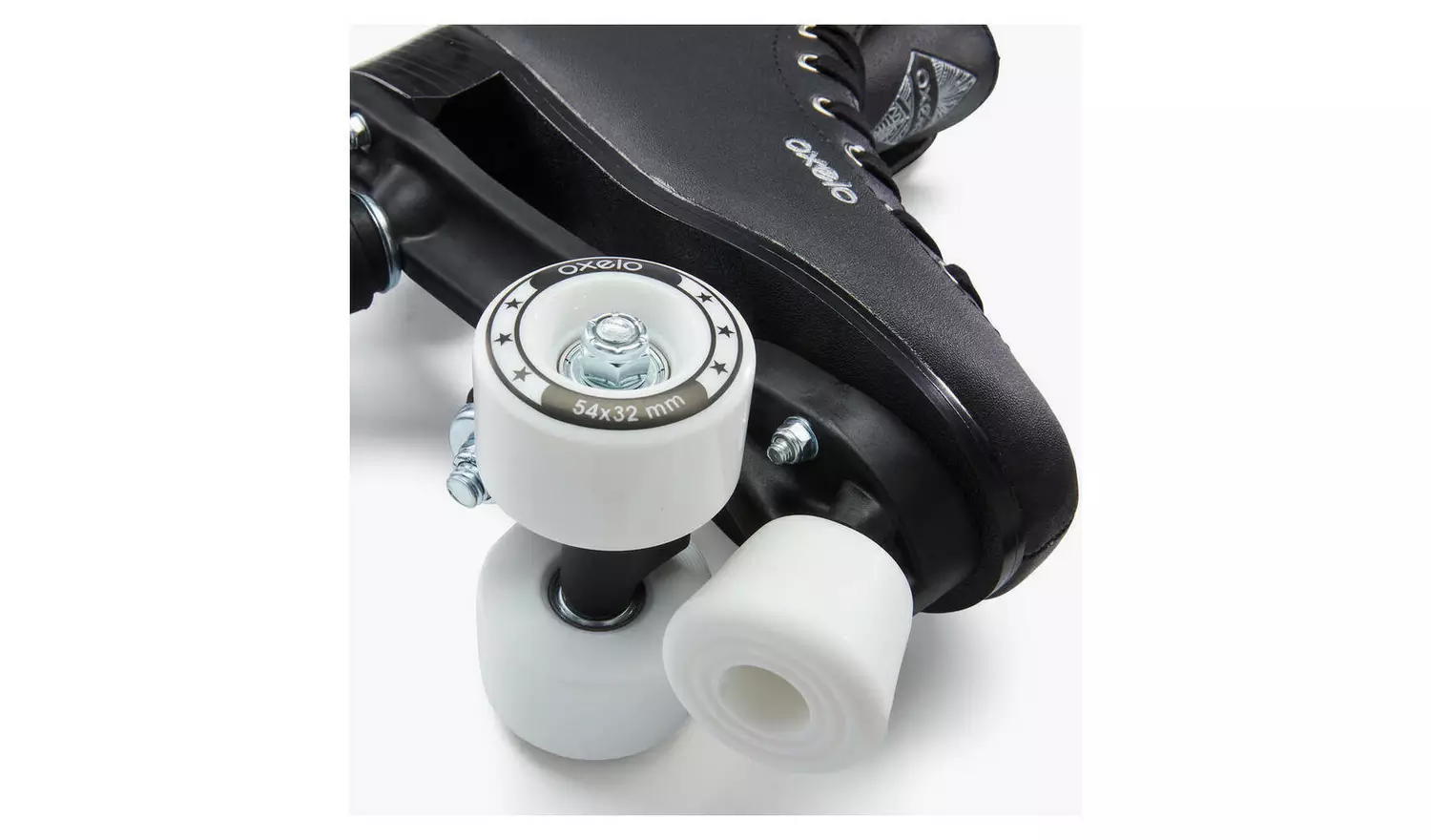 Decathlon 100 Roller Skates - Black, UK 3