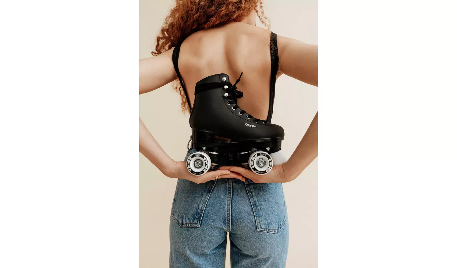 Decathlon 100 Roller Skates - Black, UK 3