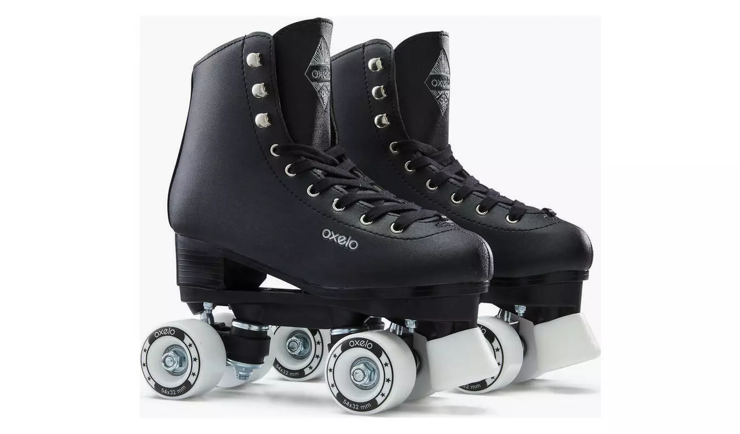 Decathlon 100 Roller Skates - Black, UK 7