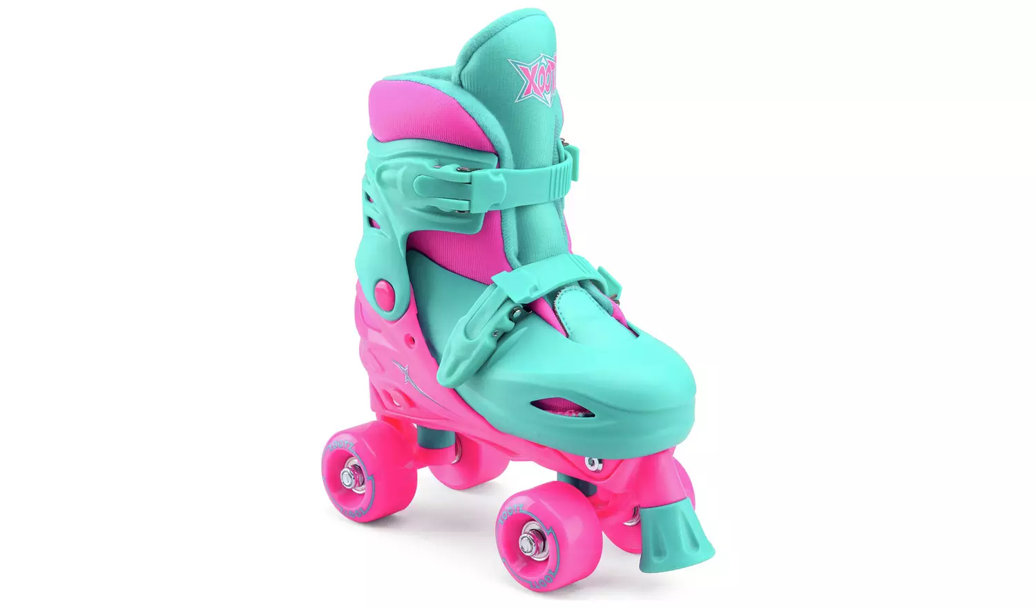 Xootz Adjustable Quad Skates - Pink