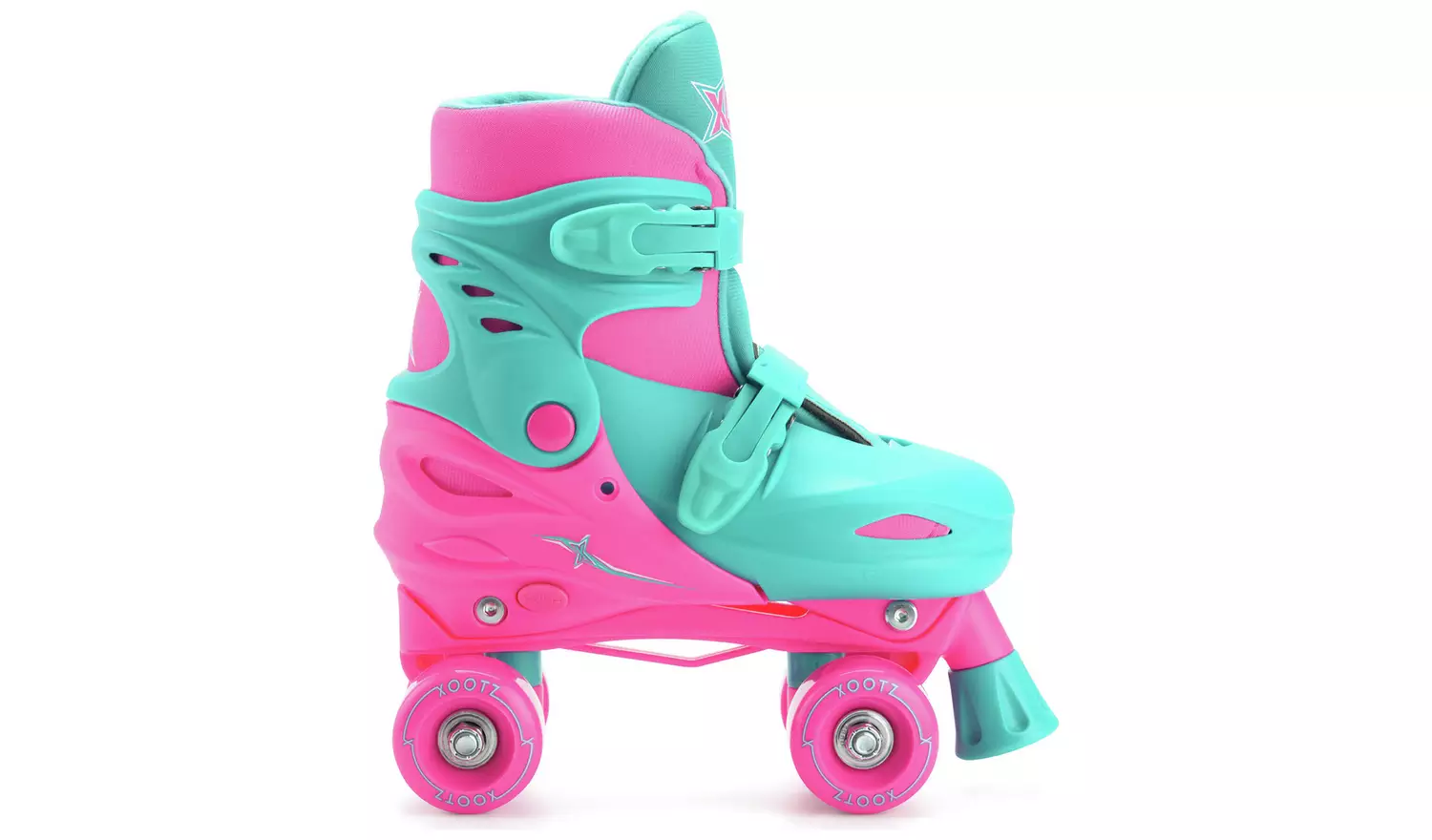 Xootz Adjustable Quad Skates - Pink
