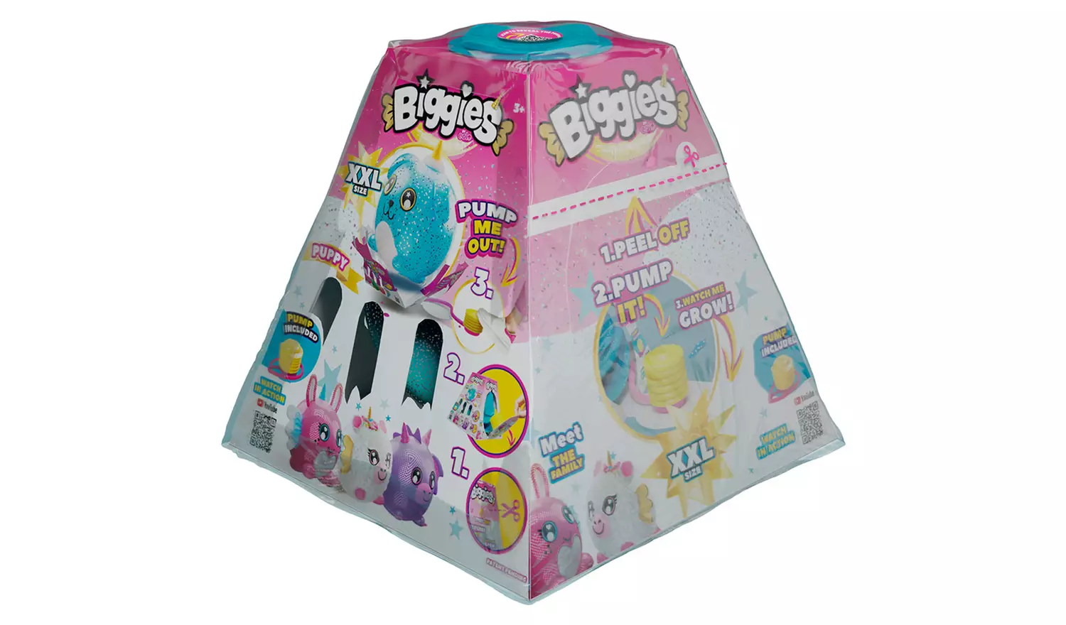 Biggies Inflatable Plush Rabbit