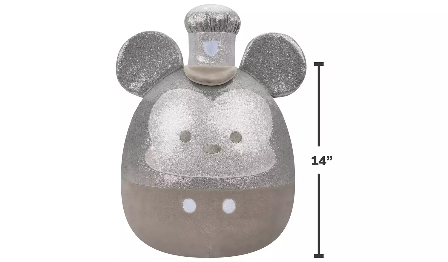 Original Squishmallows 14-Inch Steamboat Mickey Mouse Plush