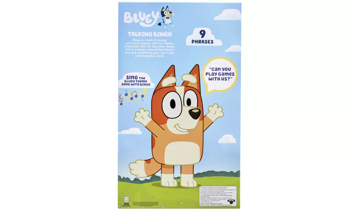 Bluey S5 Talking Bingo 13