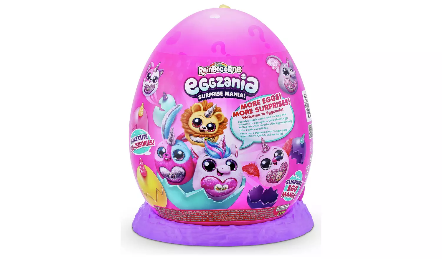 Zuru Rainbocorns Eggzania Surprise Mania