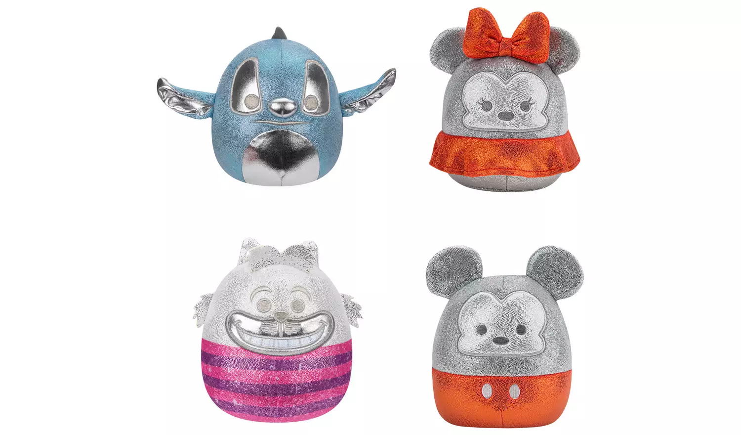 Original Squishmallows Disney100 5-inch 4-Pack Plush Box Set