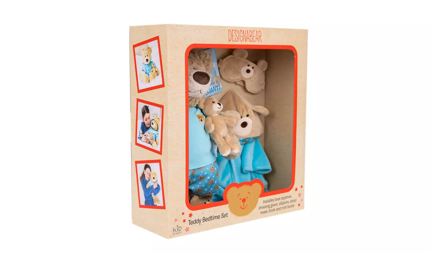 DesignaBear Teddy Bedtime Set