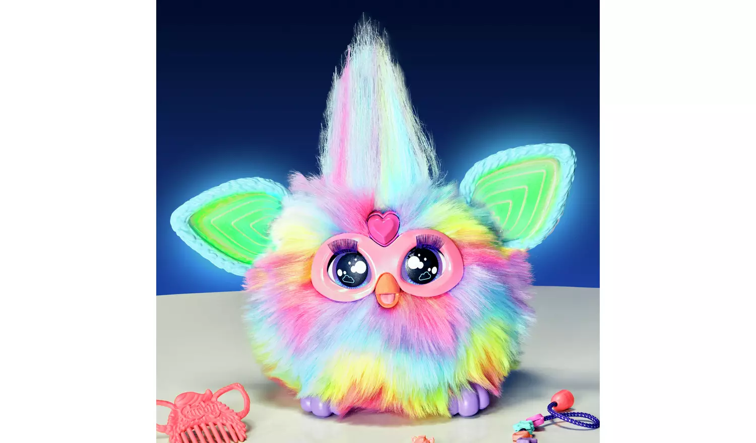 Furby Tie Dye Interactive Toy Plush
