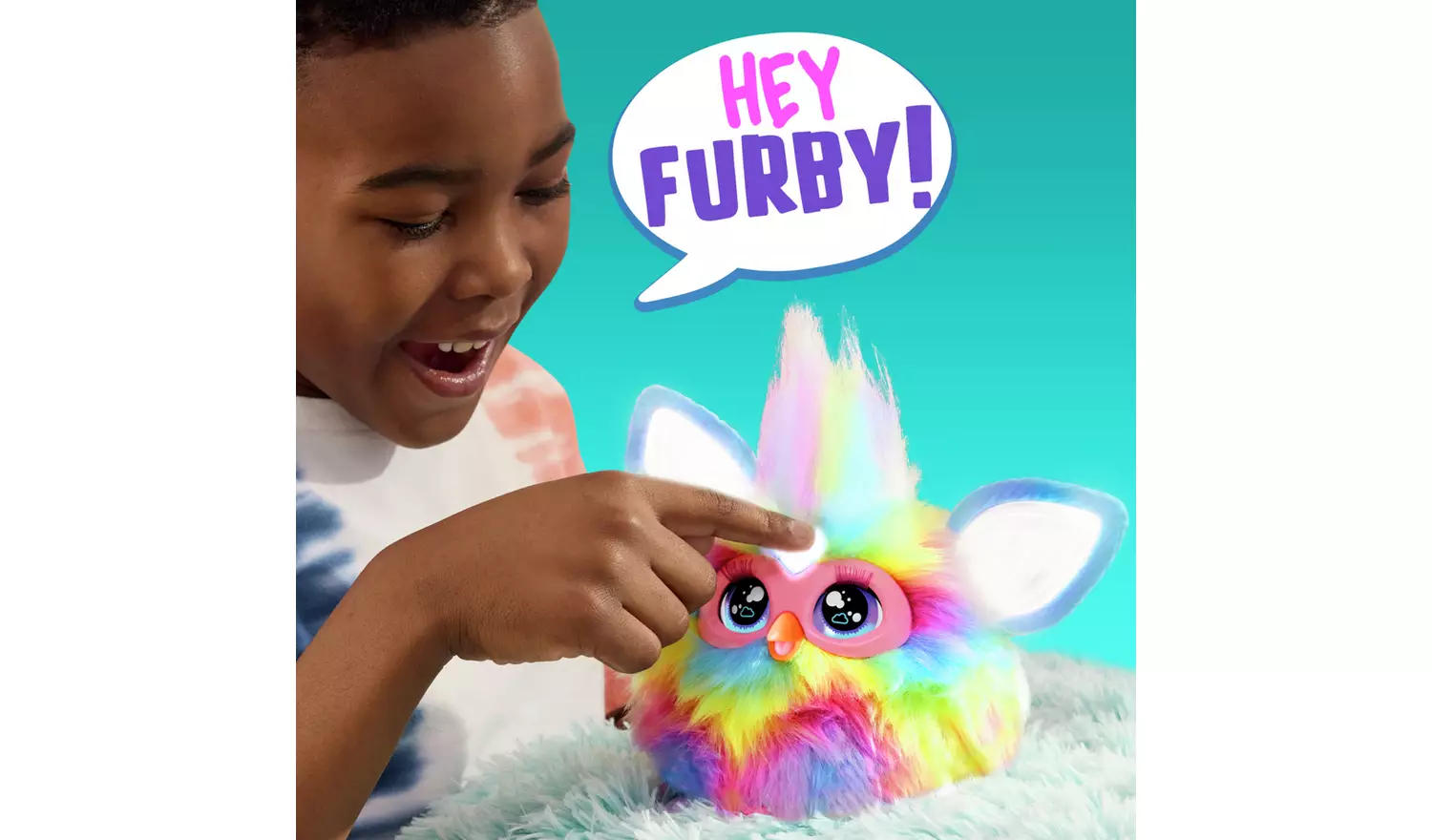 Furby Tie Dye Interactive Toy Plush