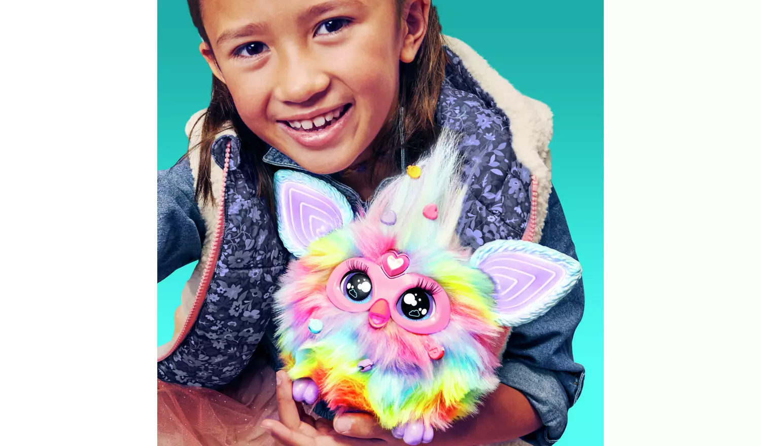 Furby Tie Dye Interactive Toy Plush