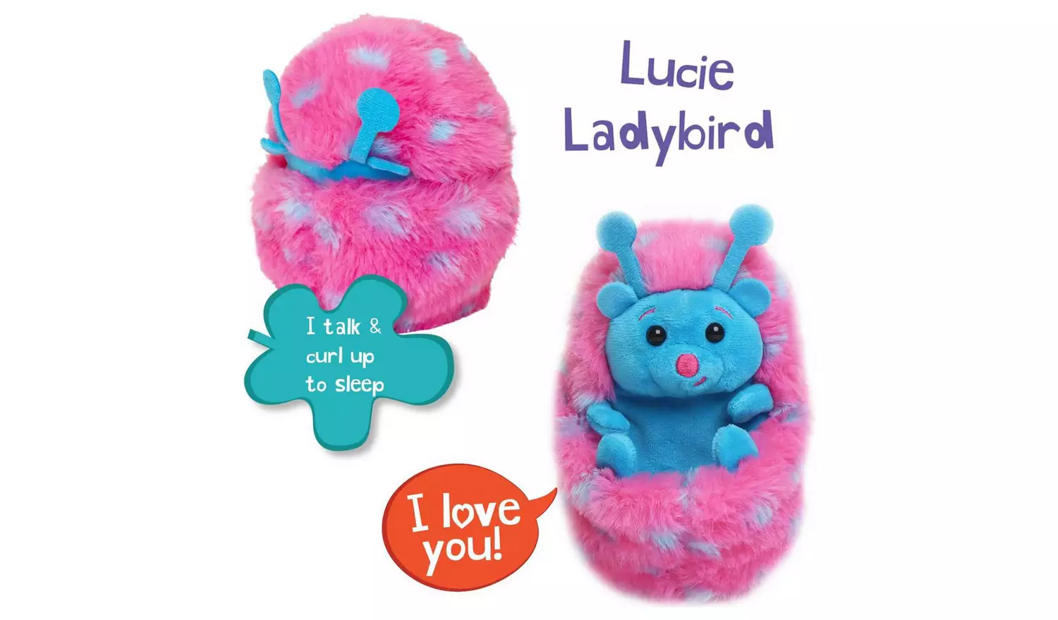 Curlimals Lucie the Ladybird