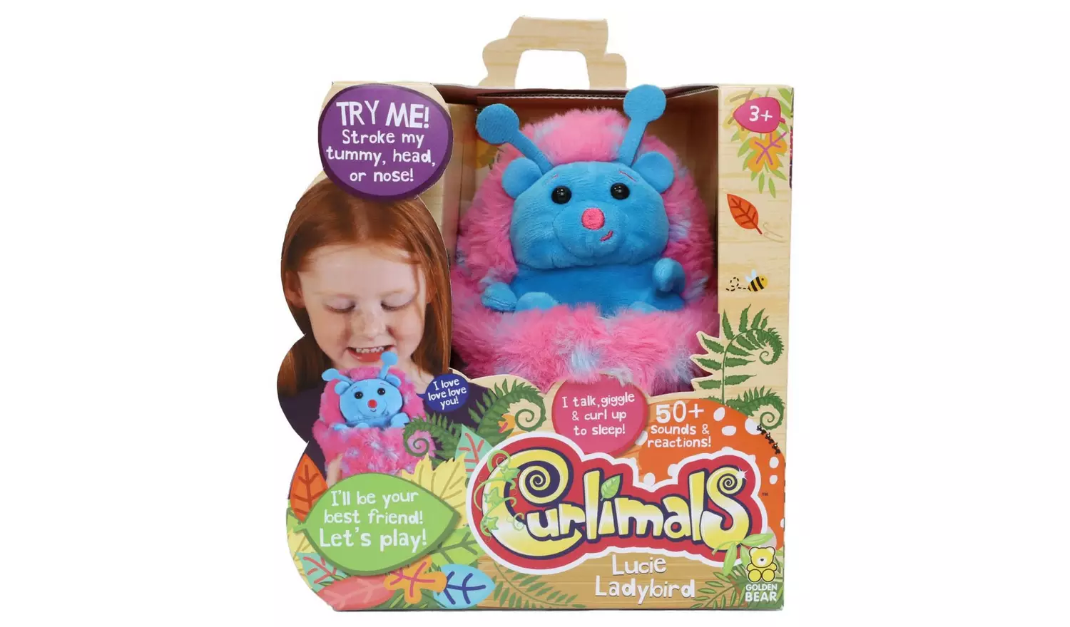 Curlimals Lucie the Ladybird