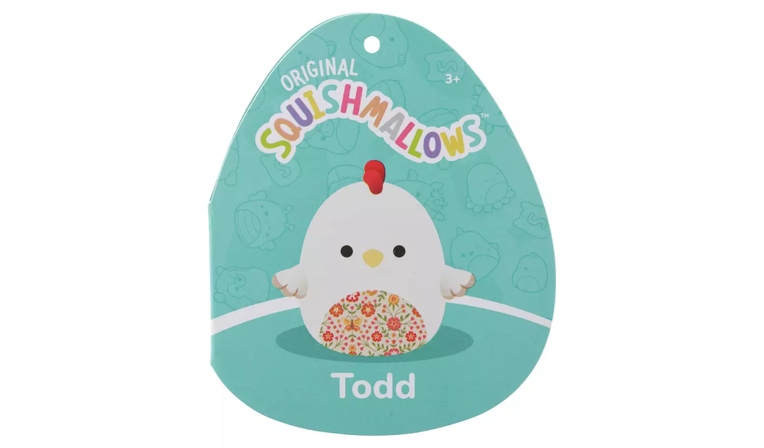 Original Squishmallows 12-inch - Todd the Beige Rooster