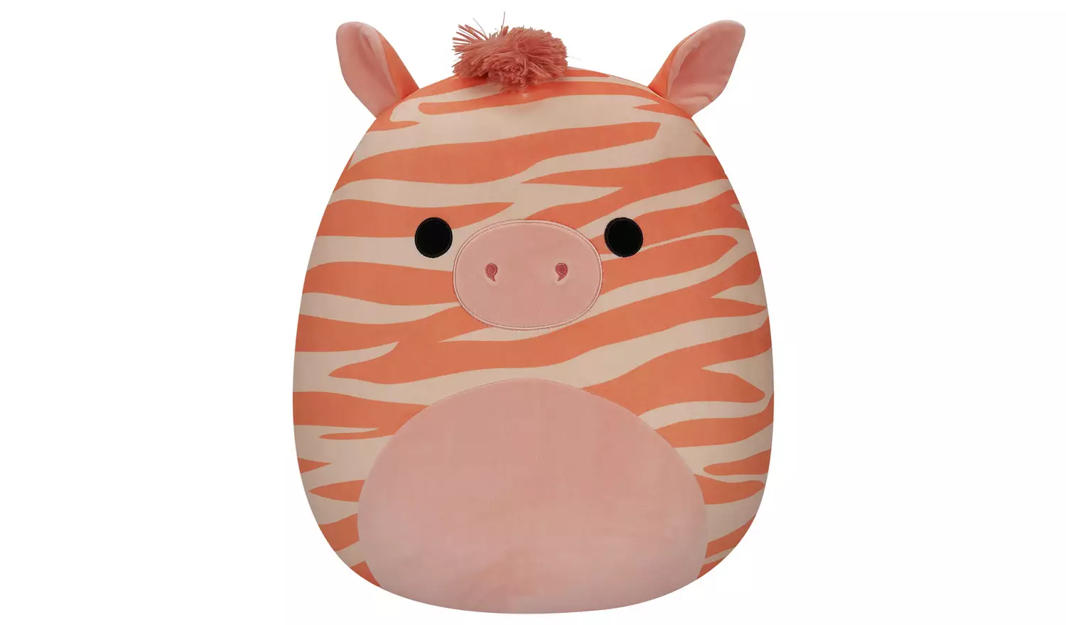 Original Squishmallows 20-inch - Josue the Peach Zebra