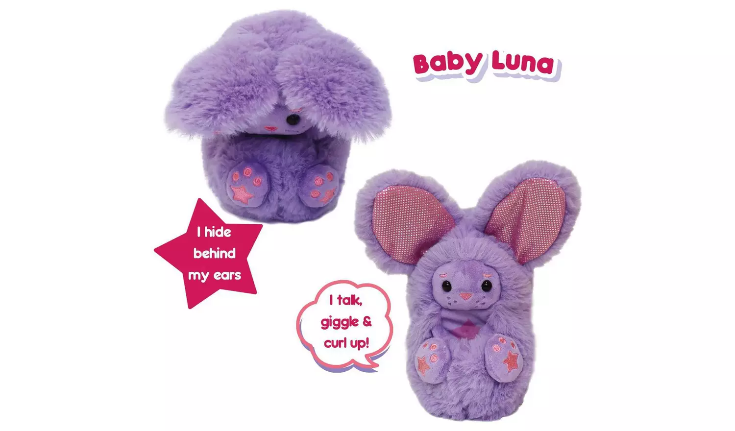 Curlimals Baby Luna Plush