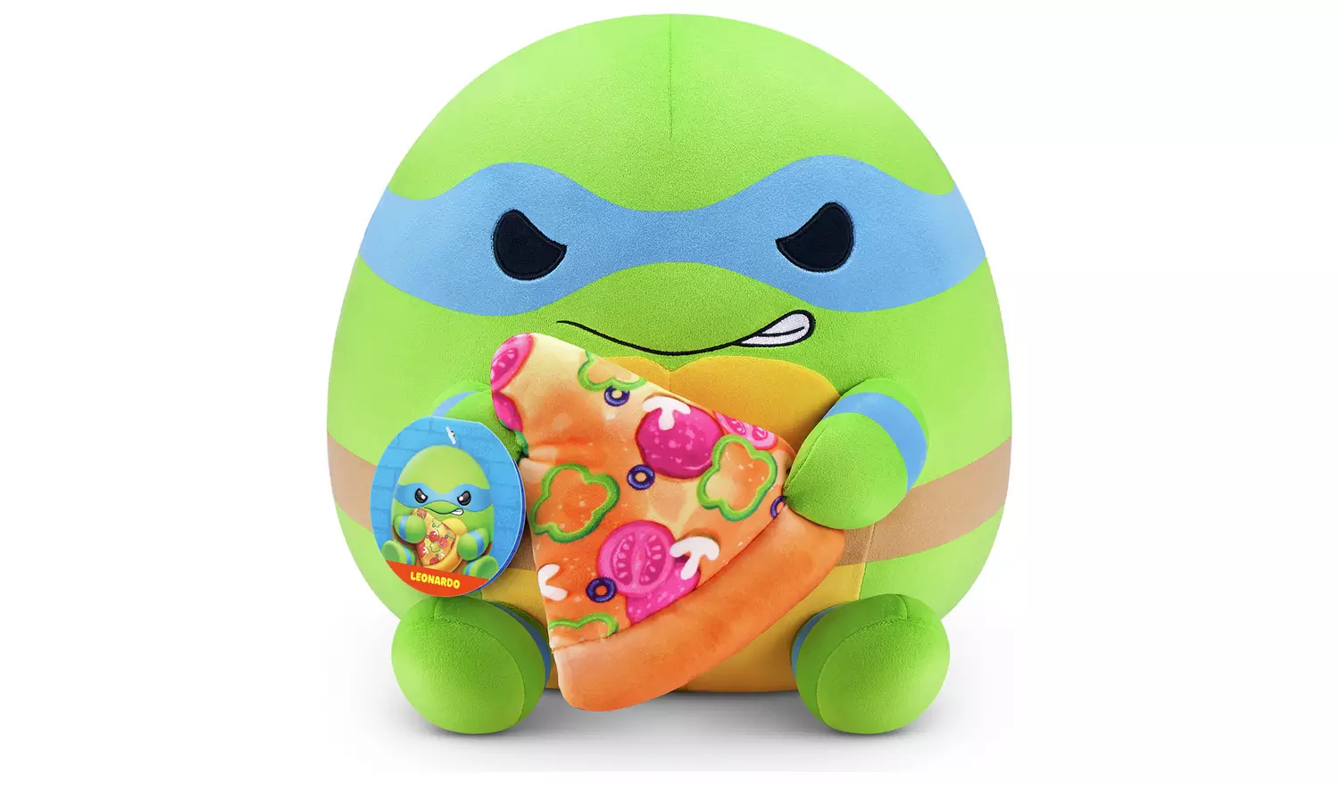 Zuru Snackles TMNT 14 inches Leonardo Plush