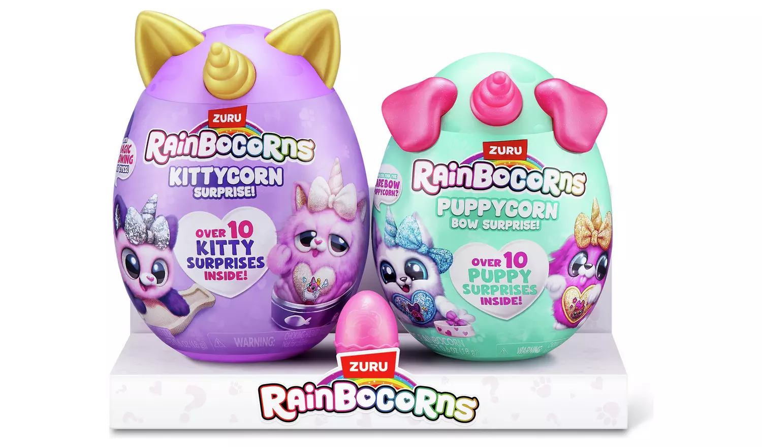 Zuru Rainbocorns Puppycorn Kittycorn Surprise Plush