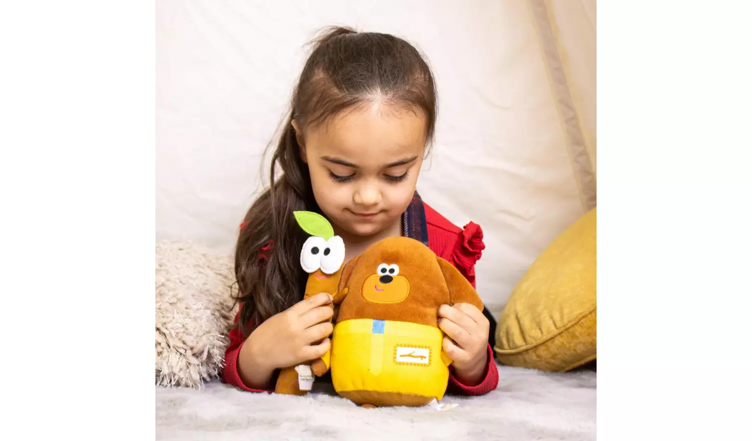 Hey Duggee and Stick Soft Toy Twin Pack