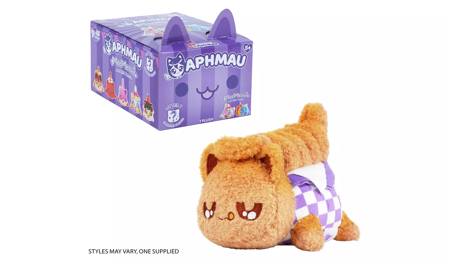 AphmauMeeMeows 6 Inches Mystery Plush - Carnival Treats
