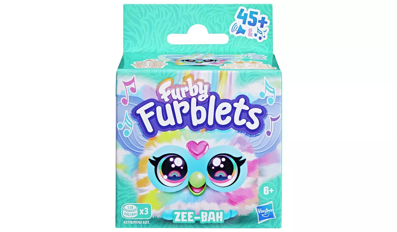 Hasbro Furby Furblet Zee Bah Interactive Plush Toy