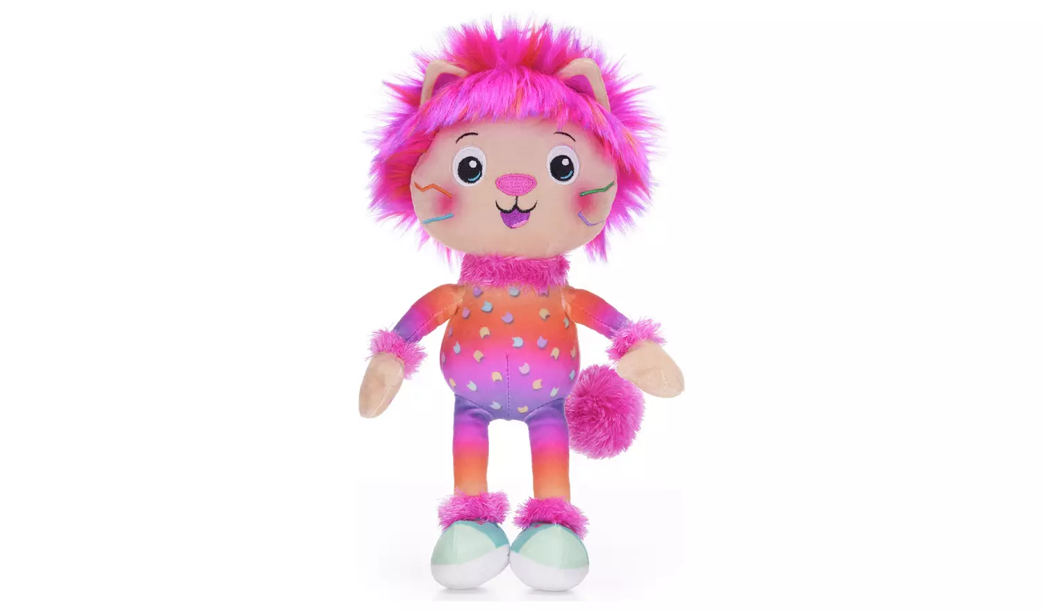 Gabby's Dollhouse Marty The Party Cat Soft Toy