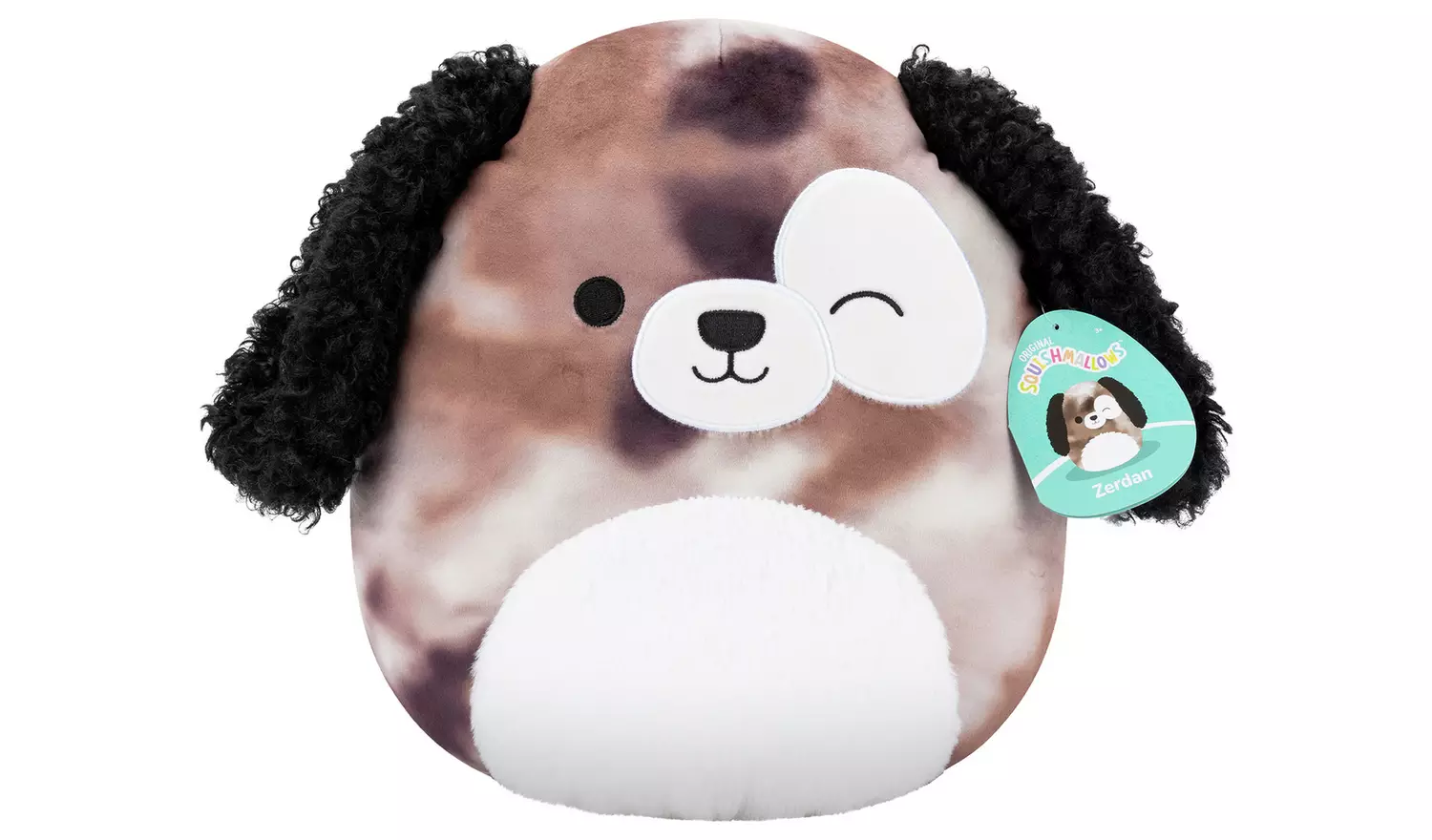 Squishmallows 12 inch Zerdan Brown Dog Plush