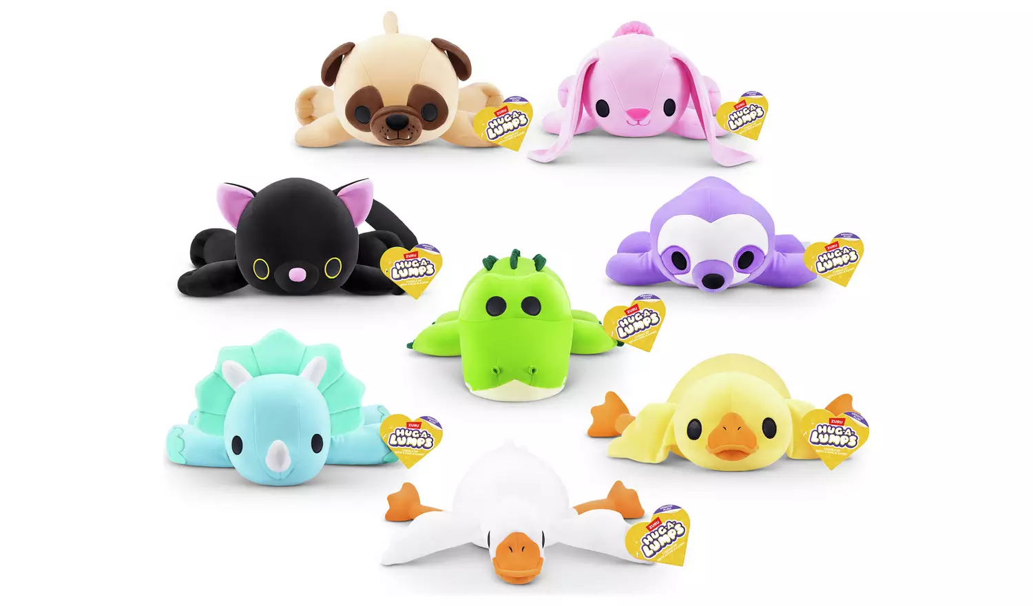 Zuru Hug-A-Lumps Olly Pug Plush