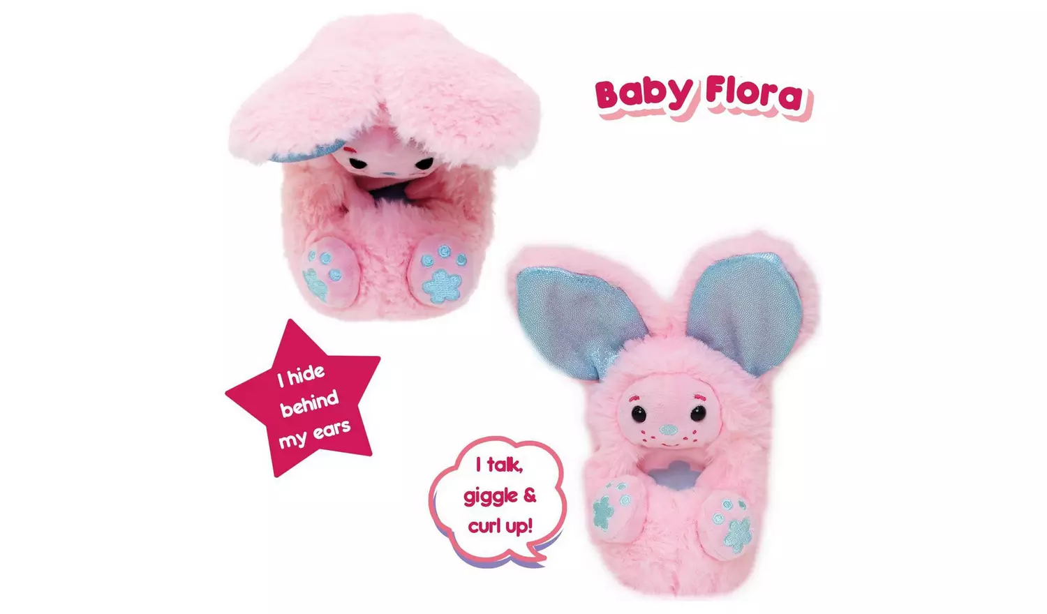 Curlimals Baby Flora Plushie Pal