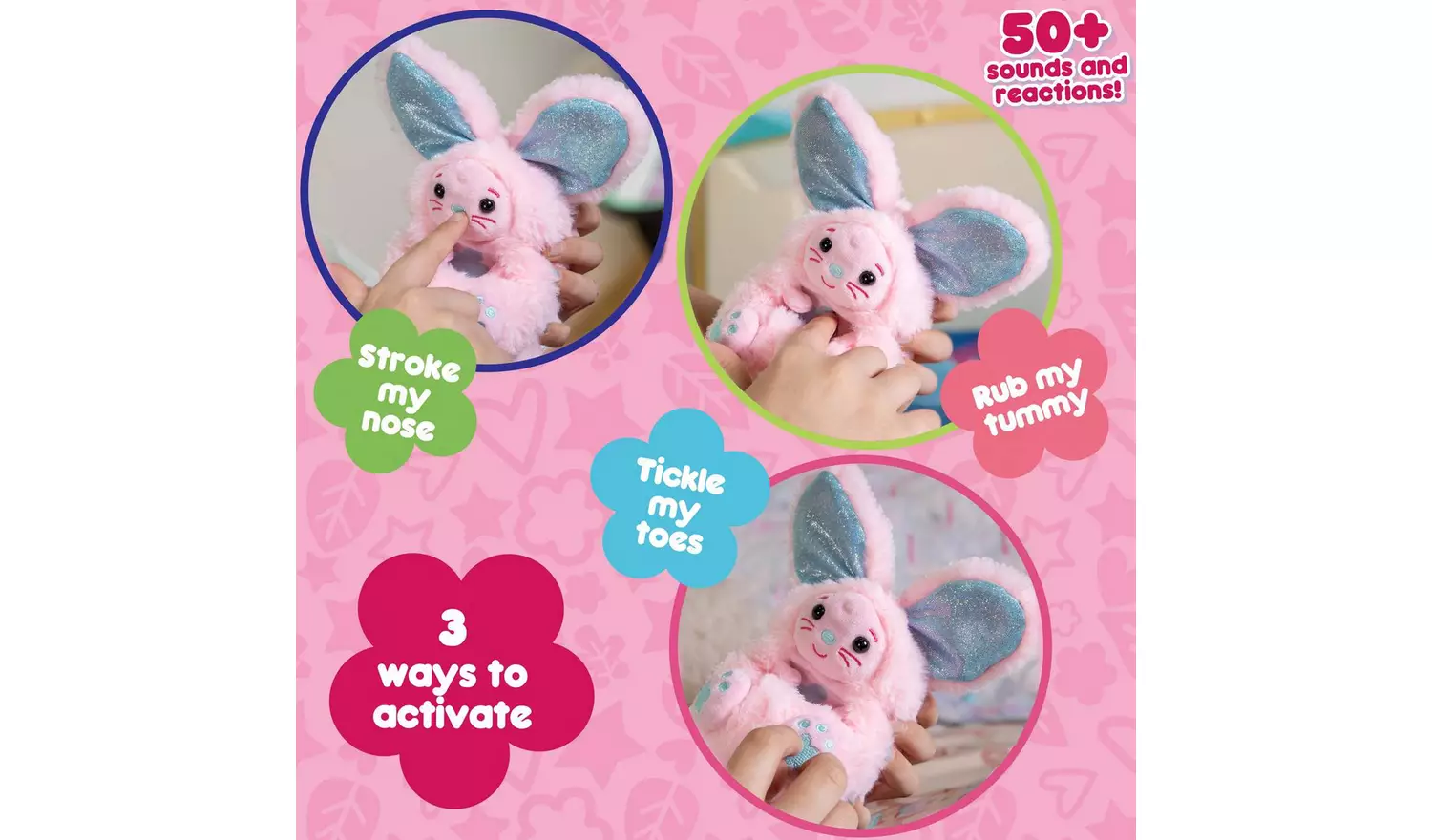 Curlimals Baby Flora Plushie Pal