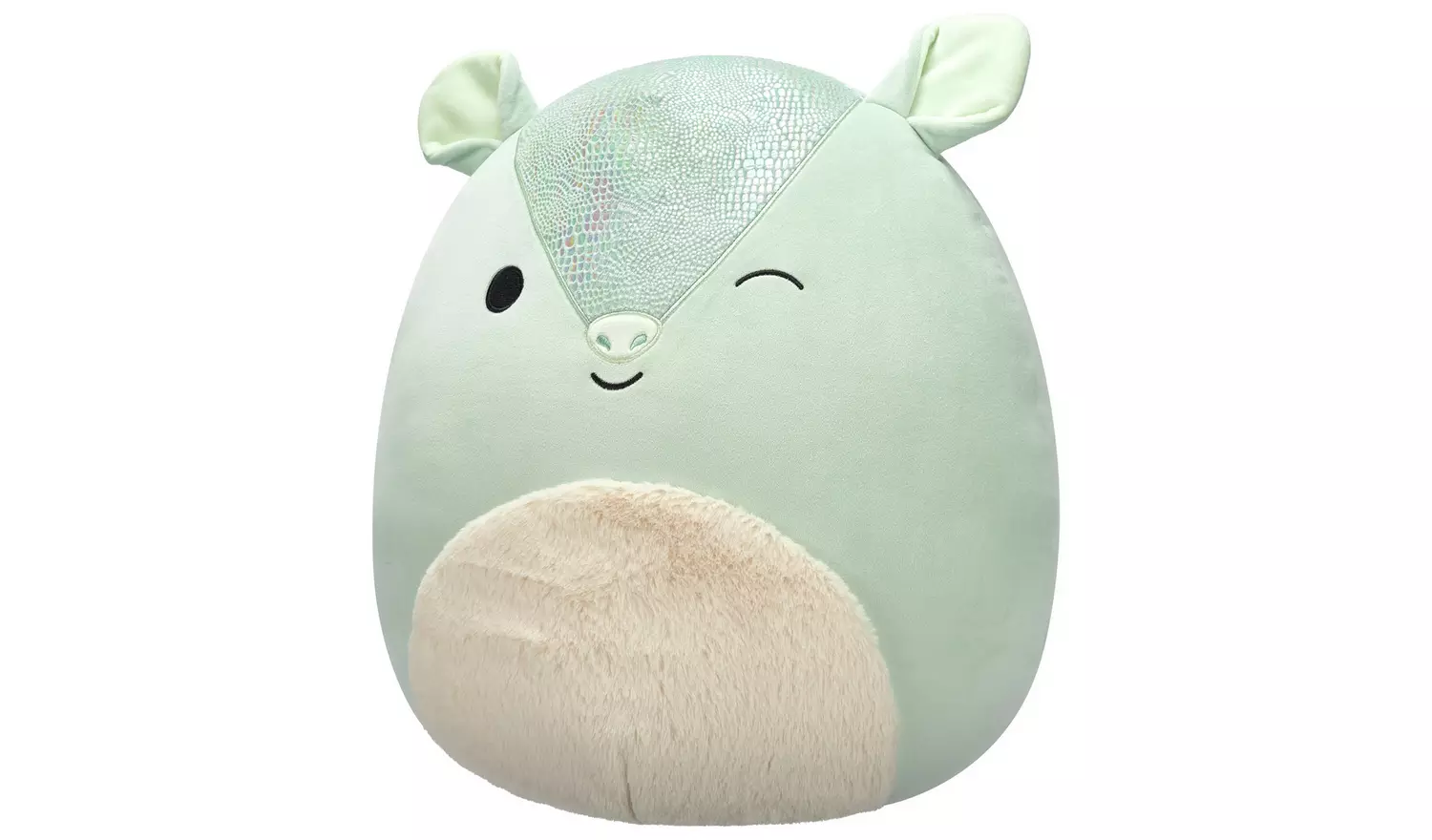 Original Squishmallows 16 Inch Arilla the Green Armadillo