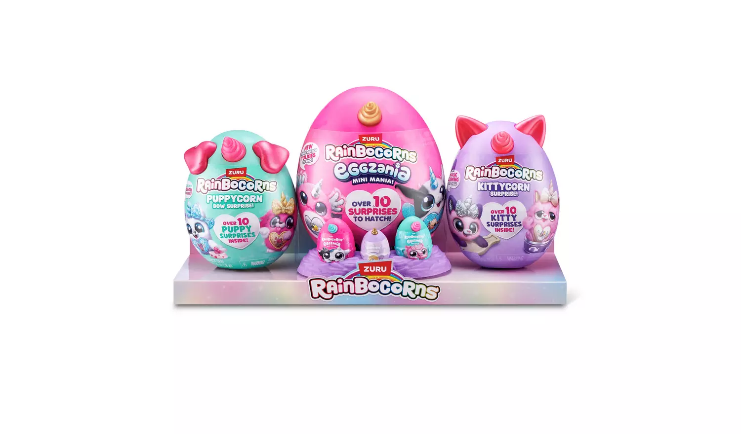 Rainbocorns Mini Eggzania Puppycorn