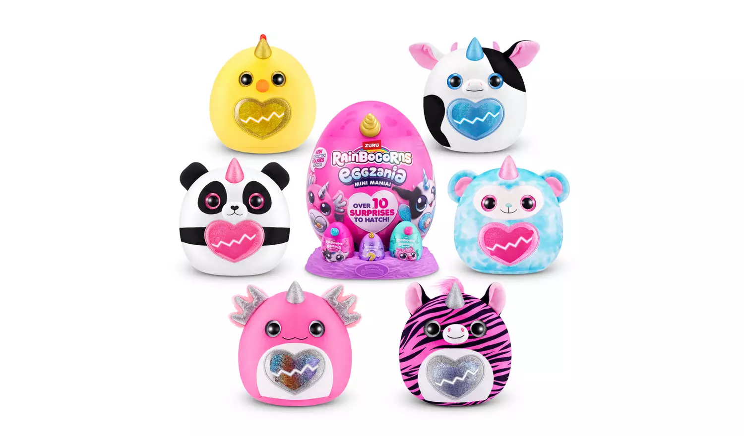 Rainbocorns Mini Eggzania Puppycorn