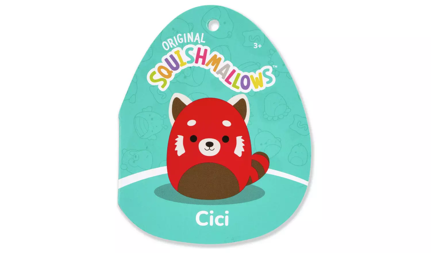 Original Squishmallows 7.5-Inch Cici Red Panda Plush