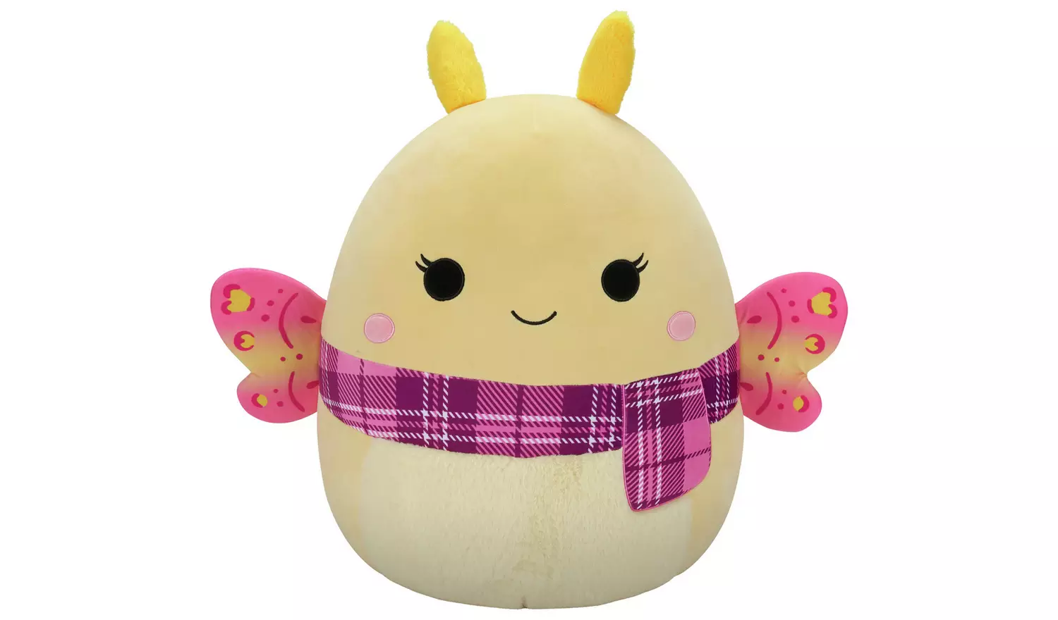 Squishmallows 20" Yellow Moth Plush