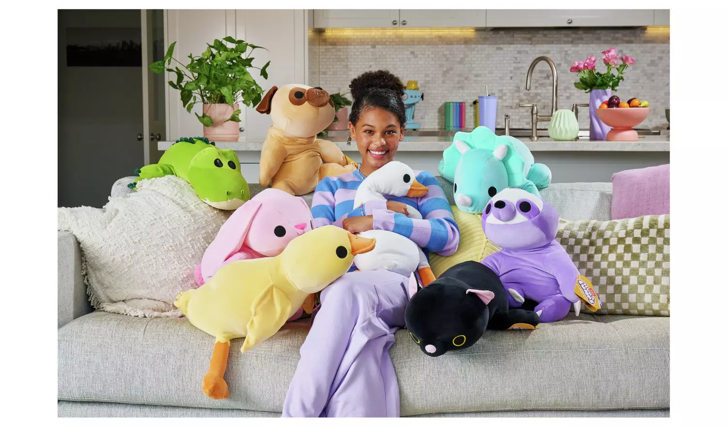 Hug-A-Lumps Bailey S1 Duck Plush